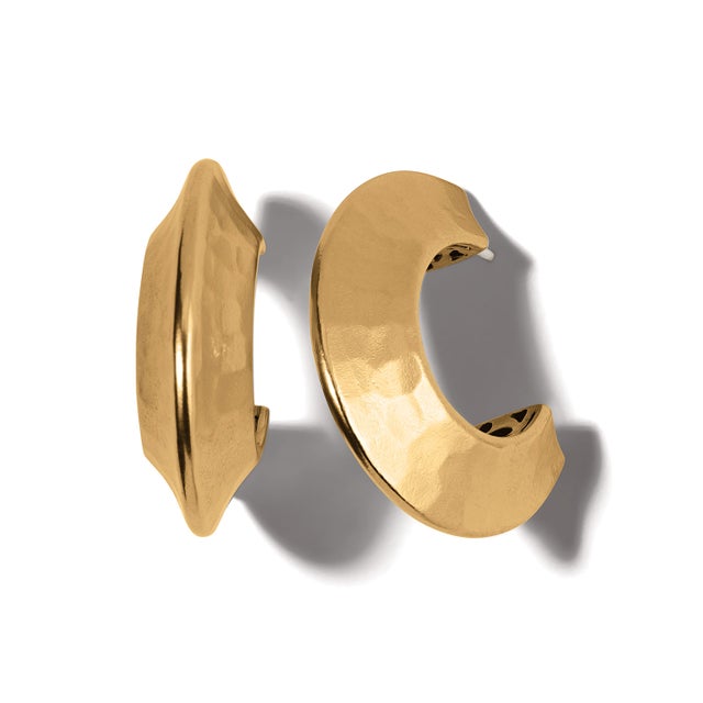 Brighton gold hoop earrings new arrivals