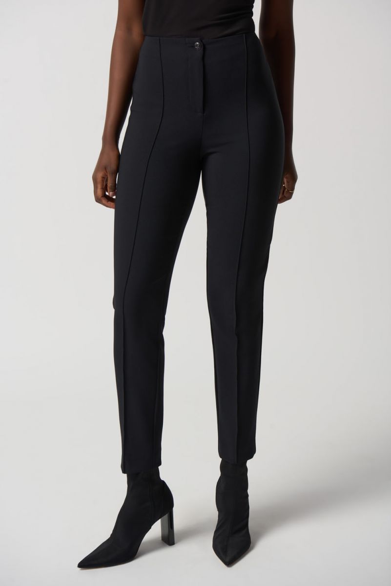 233024 Black Slim Fitting Pant by JOSEPH RIBKOFF | The CoCo Couture
